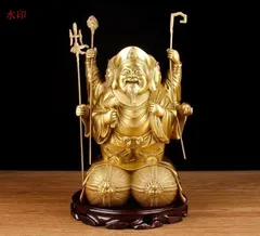 仏像❤️超激レア❤️三面大黒天最強開運日に信貴山にて祈祷済み