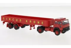 【中古】ミニカー 1/87 マギルス 310 D 16 flatbed-SZ 1974 Circus Krone [83261]