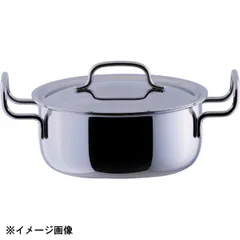 【新品】宮崎製作所 ジオ GEO-25T 両手鍋 25cm(5.6L) 013031のサムネイル