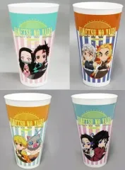 【中古】マグカップ・湯のみ 全4種セット BIGスナックカップ 「鬼滅の刃×サントリー」 対象商品購入特典