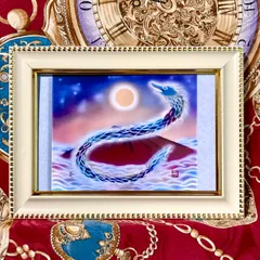 風水絵画】日照雪化粧の白富士 恋愛運結婚運アップF4号