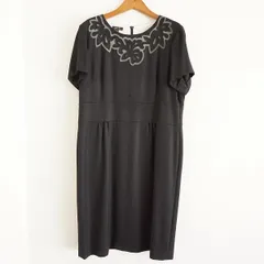 #snc エスカーダ ESCADA ワンピース 42 黒 半袖 柄 レディース [769969]のサムネイル