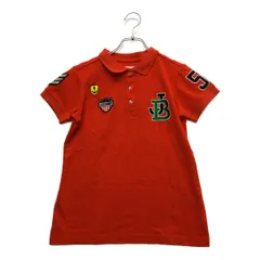 中古 レディース ジャックバニー Jack Bunny!! 半袖ポロシャツ 0(S) 朱赤 レッド
