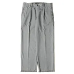 DISCOVERED ディスカバード パンツ ワンタック ストレッチ ポリ レーヨン フリンジ ワイド スラックスパンツ SKATE SLACKS PANTS 18SS トラウザー グレー 2 ボトムス ズボン 日本製のサムネイル