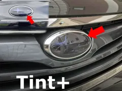 Tint+カット済 レガシイ ツーリングワゴン BR 前期 エンブレム スモークフィルム (スモーク)レガシィ  BR9/BRG/BRM (A/B/C型)  レガシー br