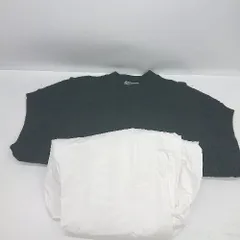 ◇ ⊇ one after another NICE CLAUP シャツ ベスト サイズF ブラック系 レディース E  【1503060015896】