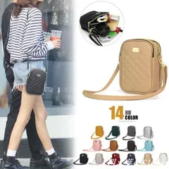 【美品・未使用新品】ショルダーバッグ レディース 斜めがけ オールシーズン コンパクト 縦型 キルティング バッグ ミニバッグ カジュアル 3ポケット 大人 小さめ 縦長 軽量 軽い