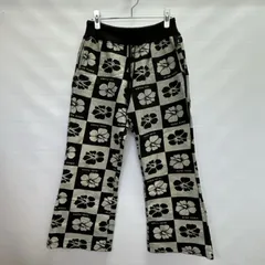 新品！！希少 アルバローザ ALBAROSA❤ロゴロゴ ストレッチパンツ❤総柄 アルバローザメンズ マイタネ 七分丈パンツ デカロゴ alba rosa