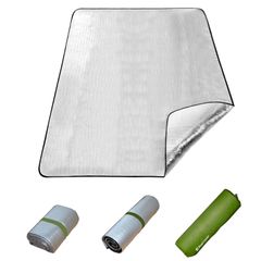 【新着商品】アルミシート 【軽量でコンパクト】 厚手 銀マット レジャーシート アルミマット Roadclover 3mm(150×200)