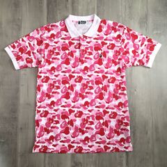 ☆激レア☆ fire camo ポロシャツ Lサイズ a bathing ape bape