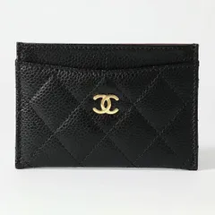 新品 シャネル CHANEL カードケース PORTE-CARTES CLASSIQUE ブラック