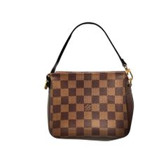 【真贋判定済】LOUIS VUITTON ルイヴィトン トゥルースメイクアップ N51982 ブラン×ベージュ×G金具 レディースバッグ B0413U8TG4