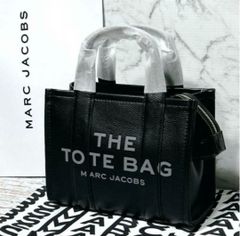 新品︎ MARC JACOBS ミニ トートバッグレザー ブラック