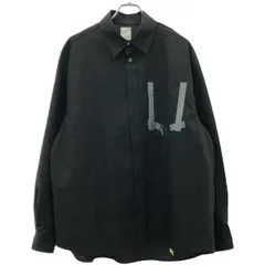 Name. ネーム 20SS オフスケールウールオーバーサイズシャツ NMSH-20SS-003 ブラック 0のサムネイル