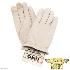 DEER SKIN GLOVE ショートリスト IVORY スマホ対応