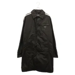 PRADA (プラダ) ×adidas Re-Nylon アディダス 3ストライプ ナイロン コート ブラック SGB937のサムネイル