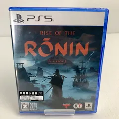 【未使用品】Rise of the Ronin(ライズ・オブ・ローニン) Z version - PS5 【027-250130-nm-07-kus】