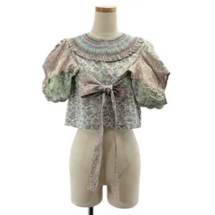 rurumu: / 縷縷夢兎るるむう | 2022SS | Liberty attached sleeve top リバティ アタッチド スリーブ トップス | F | マルチカラー | レディース