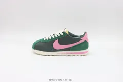【今日特価】Nike / ナイキ コルテッツ ランニングシューズ グリーンピンク HF9994 - 300