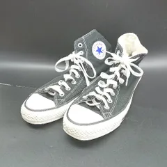 ◇ Θ CONVERSE コンバース ALL STAR ハイカットスニーカー サイズ26.5 ブラック メンズ E  【1502180059087】