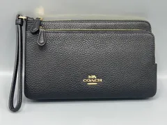【コーチ Coach】【海外正規店買い付け】Double Zip Wallet