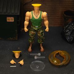 스트리트 파이터 가일 액션 피규어 Ultra Street Fighter II Guile