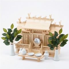 飾り棚 焼杉 宮大工作 - メルカリ