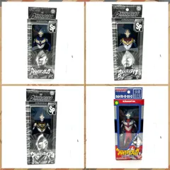 劇場限定　平成3大ウルトラマンクリアレッドラメver.&ティガ別バージョン全4体