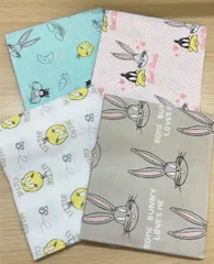 246  ルーニーチューンズ　アメリカ　直輸入　カットクロス4枚セット