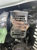 REDSTAGE インパルス用 オリジナル キャブカバー 鏡面ステンレス製  GSX400
