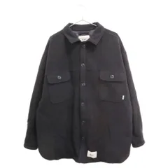 WTAPS (ダブルタップス) 20AW WCPO JACKET WONY MOSSER ウール キルティング コート ネイビー 202WVDT‐JKM08のサムネイル