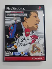 【開封済み　未使用品】PS2 Jリーグ ウイニングイレブン タクティクス　VW174-J1
