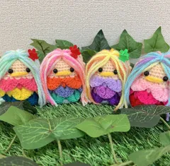 ハンドメイド アマビエ様 あみぐるみ 疫病退散】あみぐるみのアマビエ様が完成しました！ | 編み物