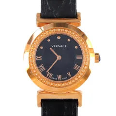 新品ベルト✨　ヴェルサーチ　P5Q 34㎜　黒　ユニセックス　腕時計 VERSACE - 新品ベルト✨ ヴェルサーチ P5Q 34㎜ 黒 ユニセックス