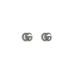 【新品・並行輸入品】グッチ GUCCI ダブルG ピアス　定価57200円　627755 J8400 0701