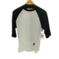 ヴォルコム VOLCOM USA製 バックプリント 7分丈 ラグラン Tシャツ レディース import：S 