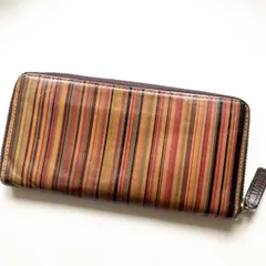 ポールスミス　Paul Smith 長財布　ヴィンテージマルチストライプ