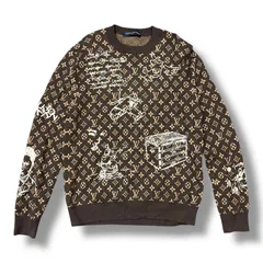 【新品同様】ルイヴィトン トレーナー モノグラム タペストリー スウェット L org.jpg