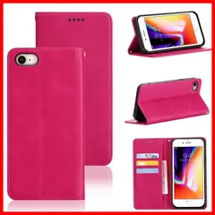 【特価セール】iPhone SE (第2世代/第3世代) ケース 手帳型 (4.7インチ対応) iphone8 iphone7 手帳型 ケース カバー PUレザー カード収納 財布型 耐衝撃 ケース マグネット スタンド機能付き 5色 (iPhone 7/8/