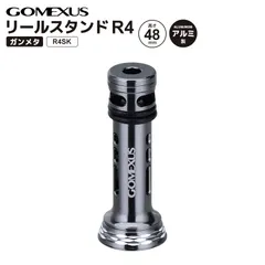 ゴメクサス リールスタンド 釣り R4SK ガンメタ 48mm 7g アルミ製 リールカスタムパーツ GOMEXUSのサムネイル