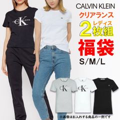 【福袋】カルバンクライン Jeans レディース Tシャツ 2枚セット　ブランド