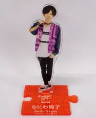 【中古】アクリルスタンド・アクリルパネル [台紙付き] 長尾謙杜(なにわ男子) アクリルスタンド’20夏 「Johnnys’ ISLAND STORE」