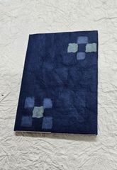 藍染和紙のノート(ブックカバー)A6サイズ