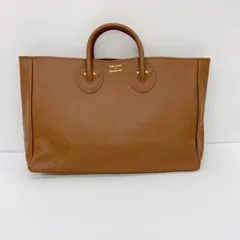 【超美品】SHIPS 別注 ヤングアンドオルセン オレンジ トートバッグ ヤングアンドオルセン エンボスド レザー D トート XS – YOUNG