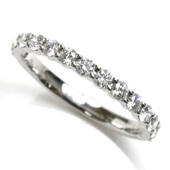 TIFFANY&Co. ティファニー Pt950プラチナ クラシックバンド 3Pダイヤ  