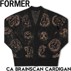 カーディガン セーター ニット FORMER フォーマー CA BRAINSCAN CARDIGAN FKN-24322 日本代理店正規品
