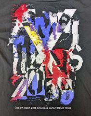 #ONE　OK　ROCK　#ワンオクロック　#バンティー #サイズM 　#黒　#Ｔシャツ　#ツアー　#音楽　#古着　#ロック