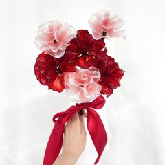 【お得なブーケ】薔薇とカーネーションのブーケ