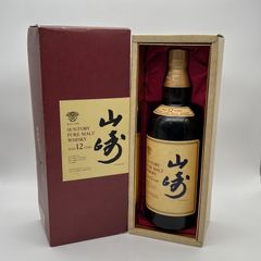 酒【東京都限定】【満20歳以上】SUNTORY PURE MALT WHISKY　サントリー　ピュアモルトウイスキー　山崎　12年　750ml　箱付き　S250128-6