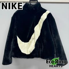 NIKE ナイキ エコファー ビッグスウッシュ フリースジャケット　　　TKID